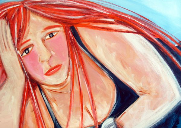 Long Red Hair